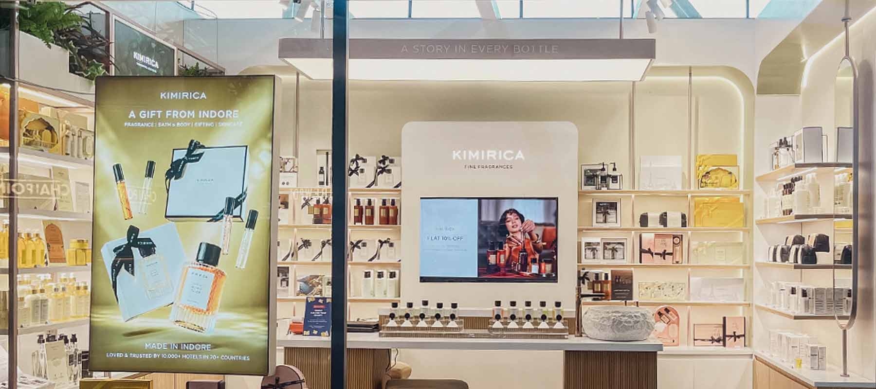 Kimirica Opens an Immersive Store at Indore Airport