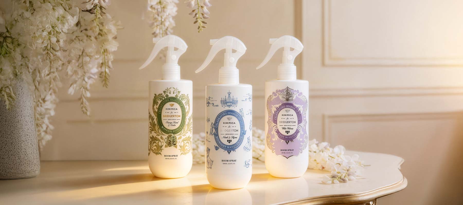 Kimirica X Bridgerton: Room Sprays