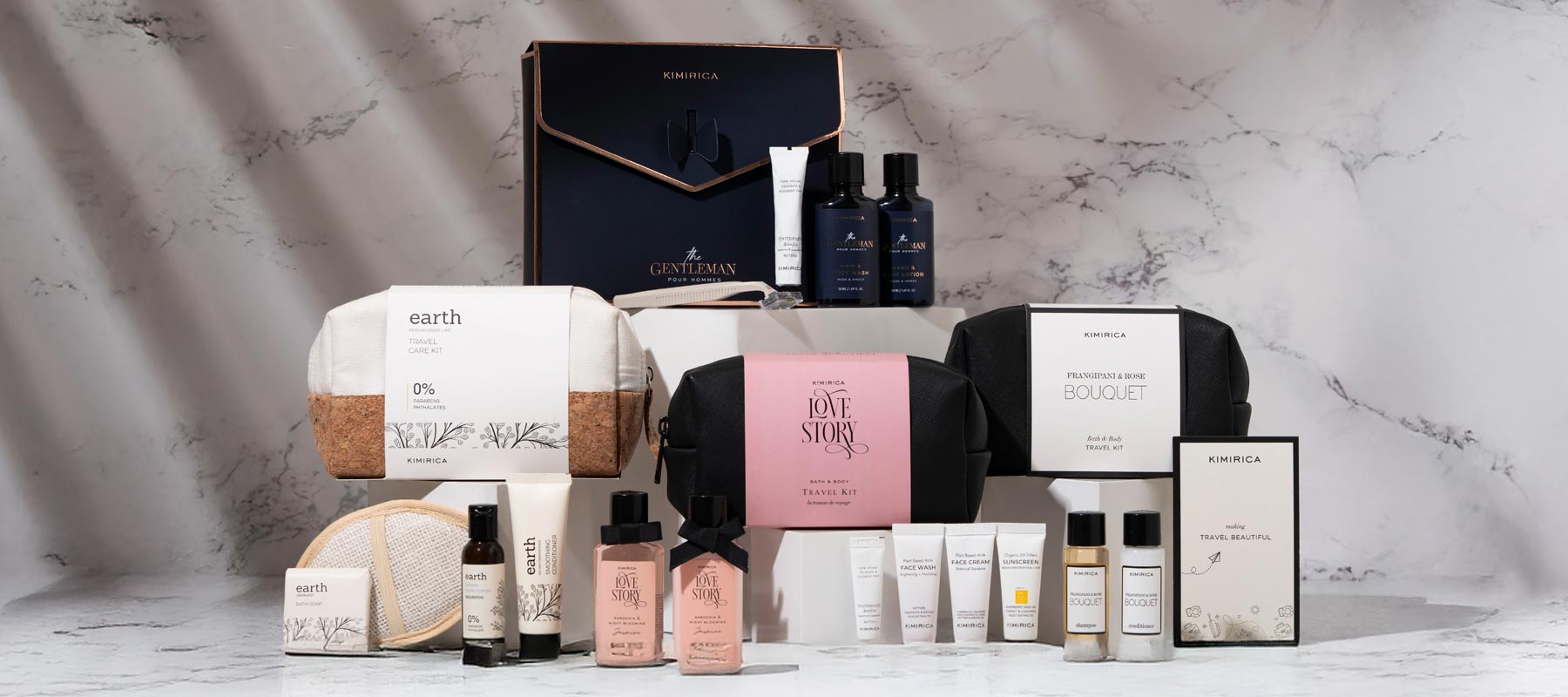 'MAKING TRAVEL BEAUTIFUL' WITH KIMIRICA'S LUXURY TRAVEL KITS