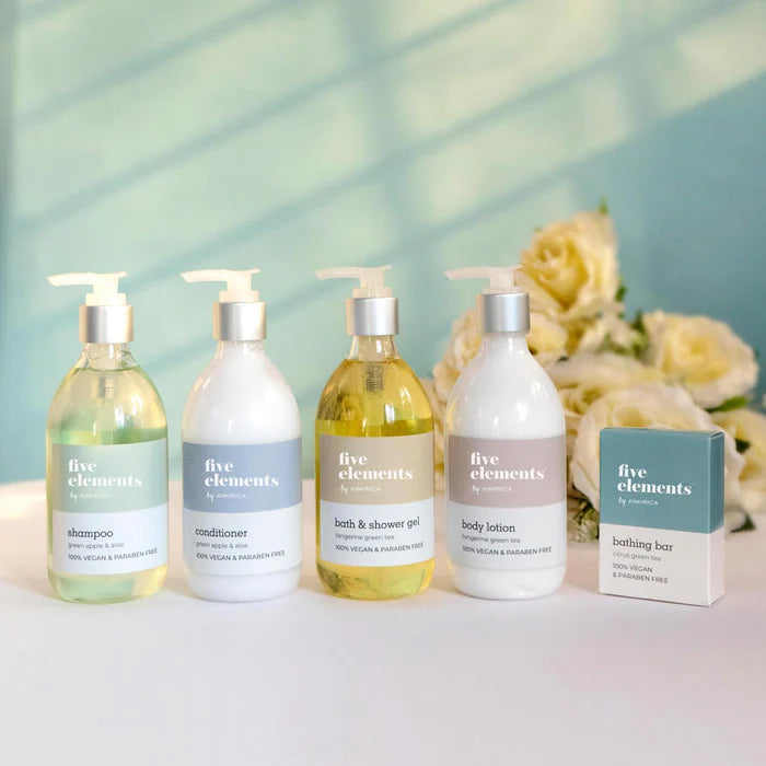 Kimirica Five Elements bath and body care collection