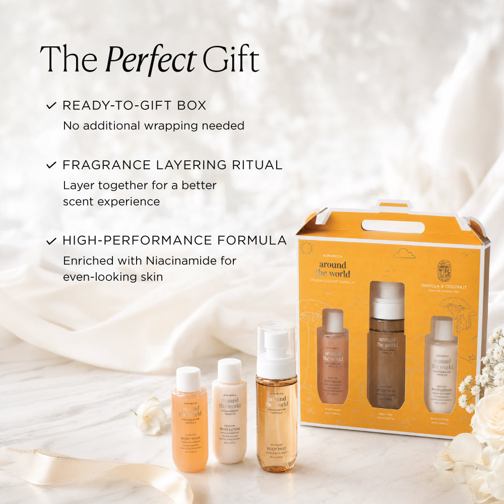 Madagascar Vanilla Fragrance Layering Gift Set
