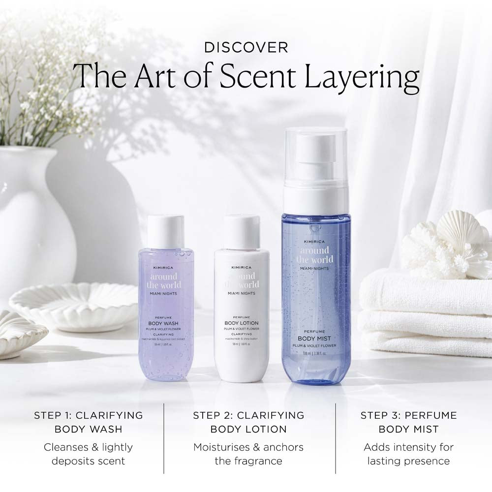 Miami Nights Fragrance Layering Gift Set