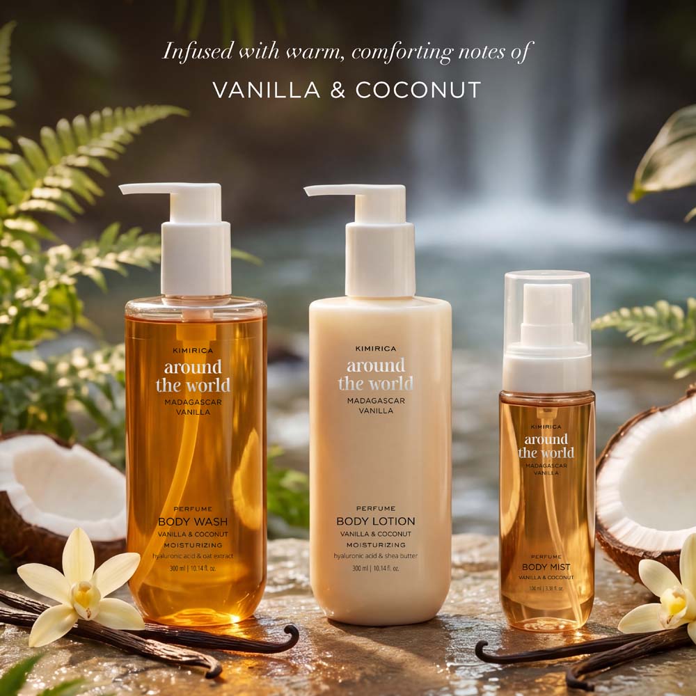 ATW MADAGASCAR VANILLA BATH & BODY TRIO