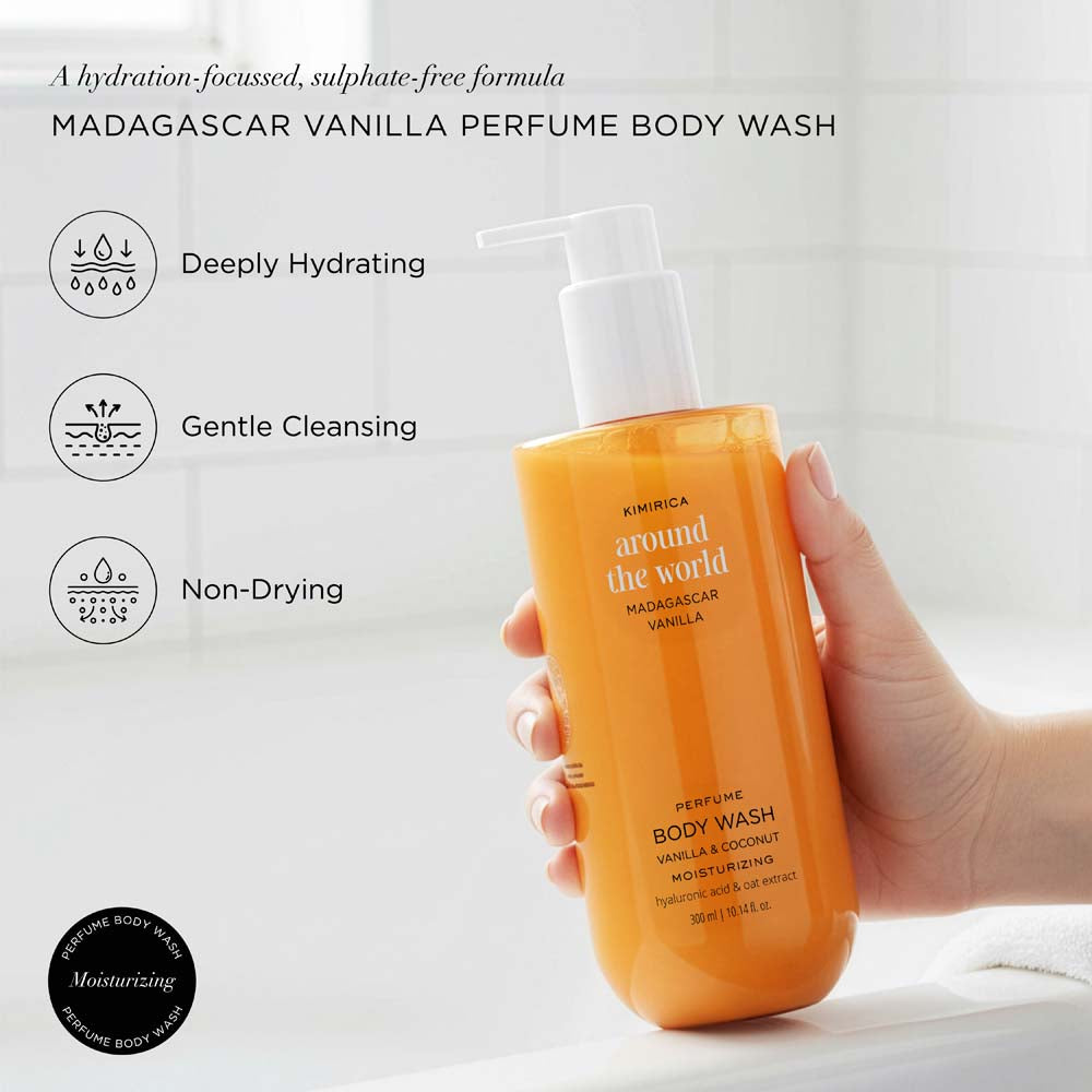 MADAGASCAR VANILLA MOISTURIZING BODY WASH