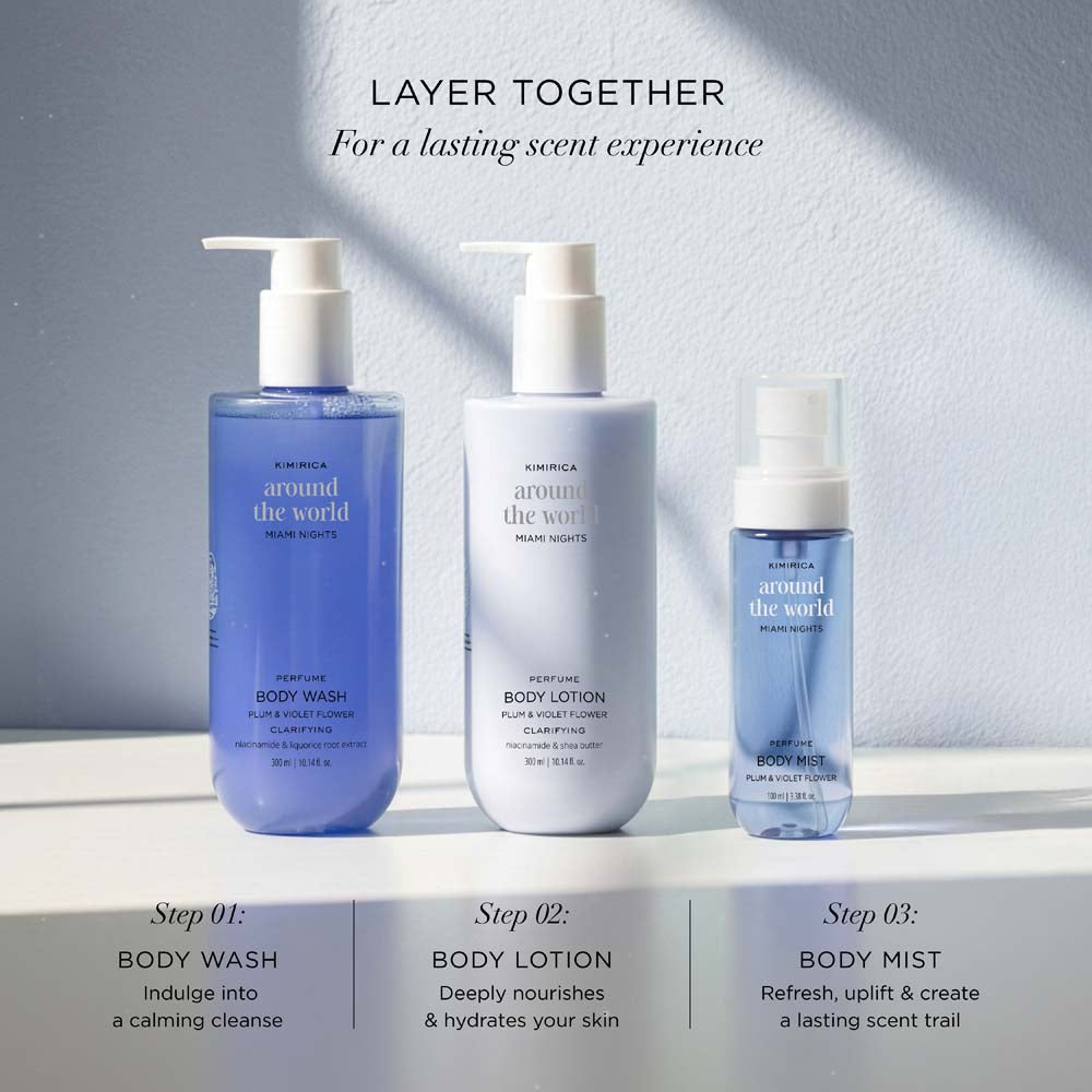 Atw miami nights clarifying bath & body duo