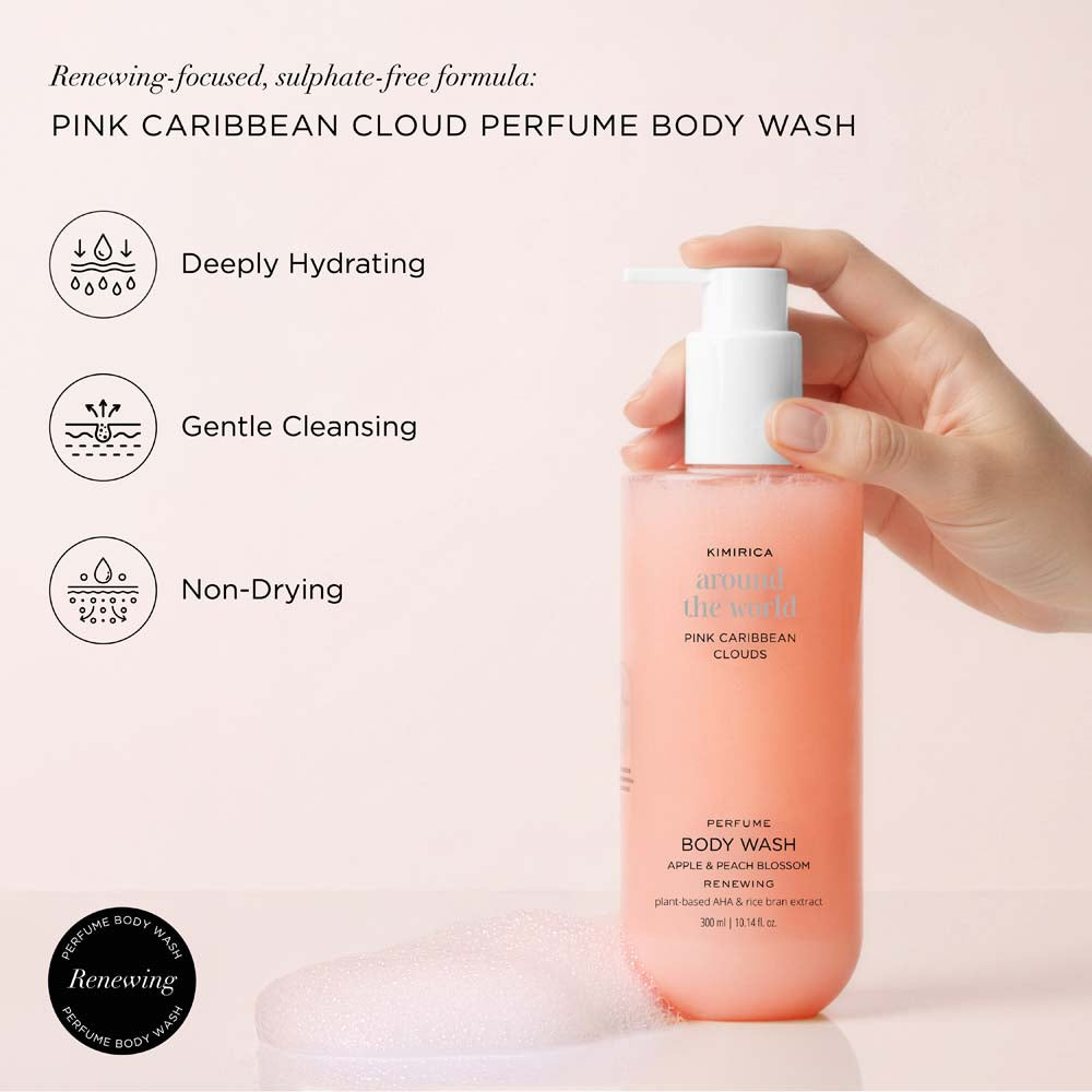 PINK CARIBBEAN RENEWING BODY WASH