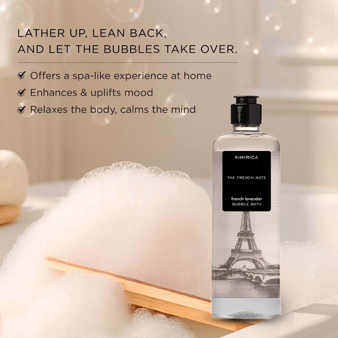 Bubble bath trio set