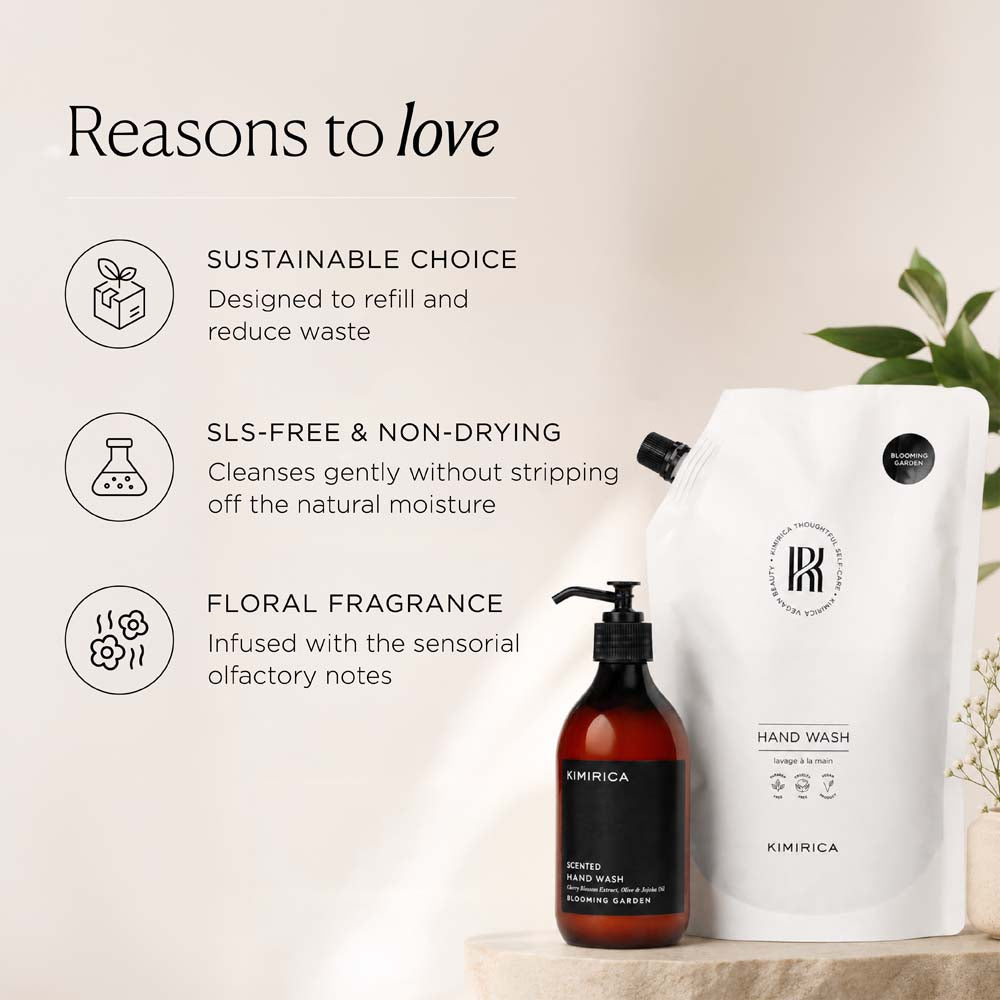 Blooming Garden Handwash & Refill Duo