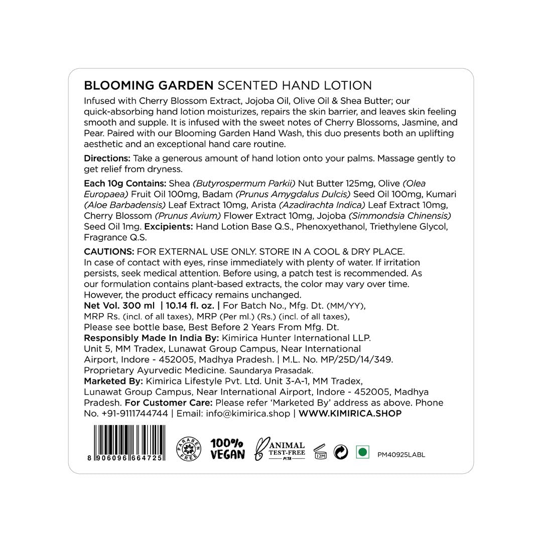 Blooming Garden Hand Lotion