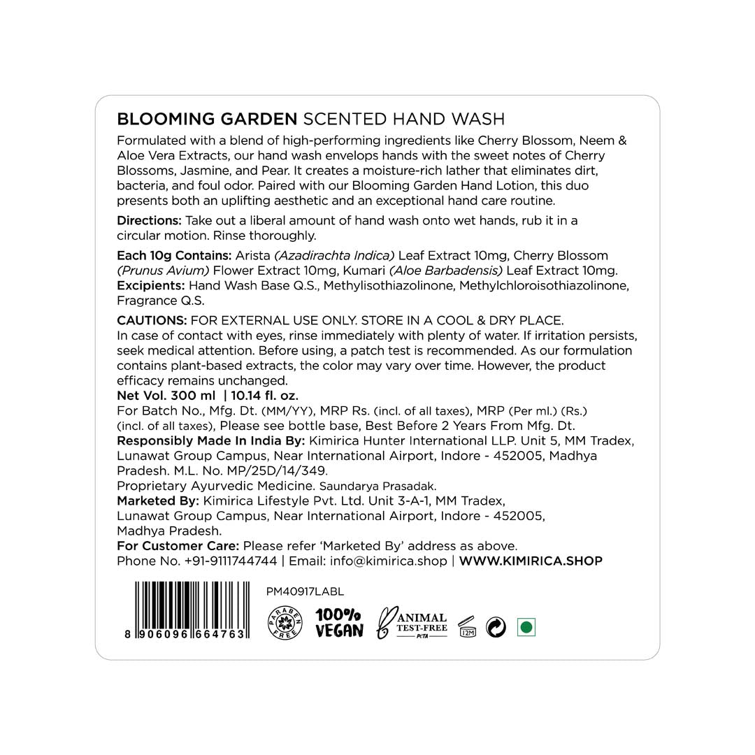 Blooming Garden Hand Wash
