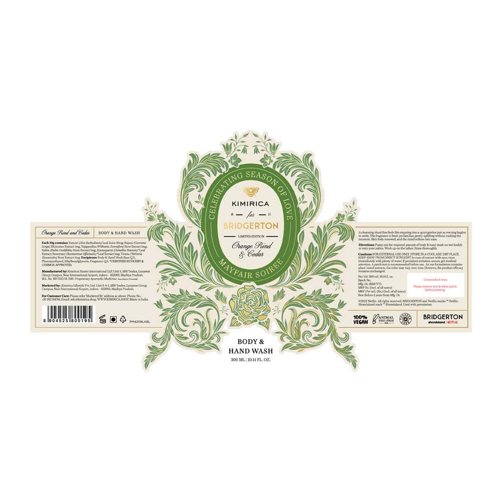 Mayfair Soiree Body & Hand Wash 300ml