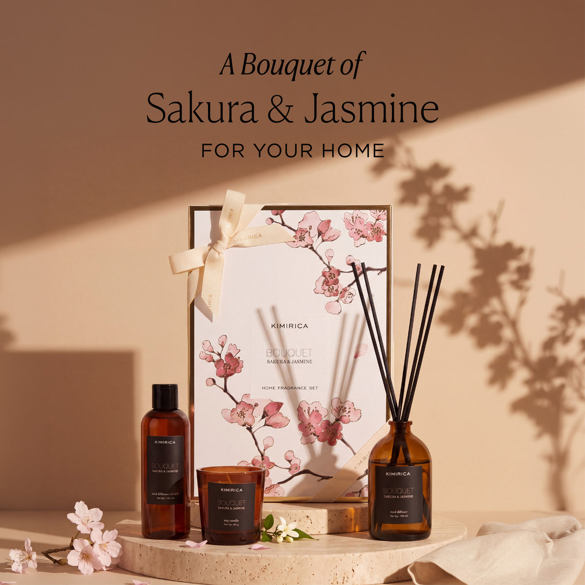 BOUQUET SAKURA & JASMINE DUO SET