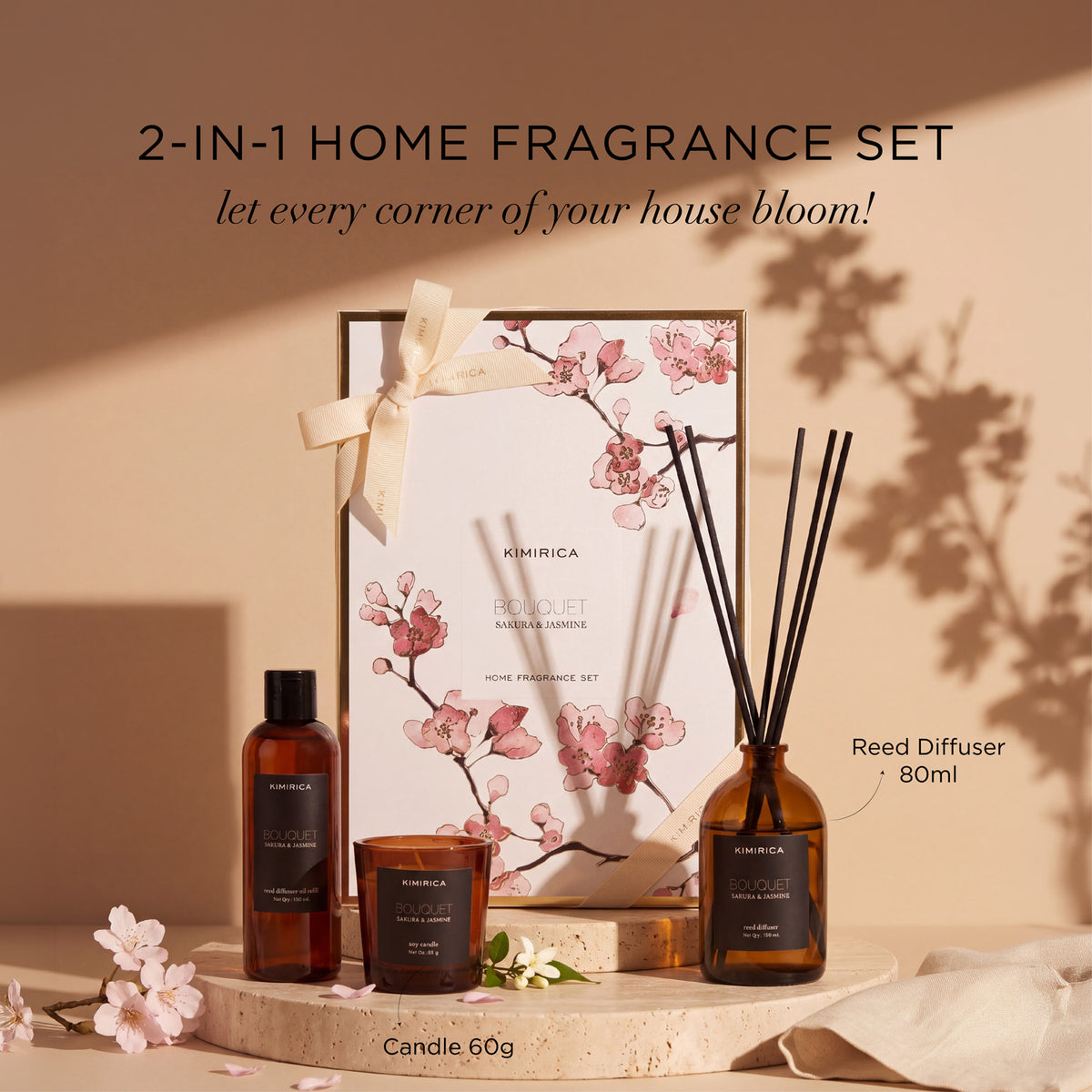 BOUQUET SAKURA & JASMINE DUO SET