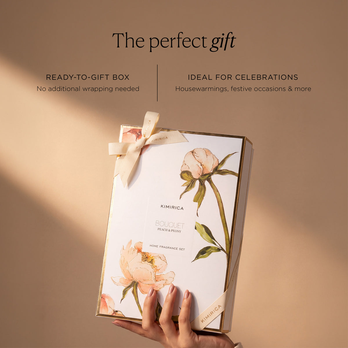 Bouquet Peach & Peony Duo Set
