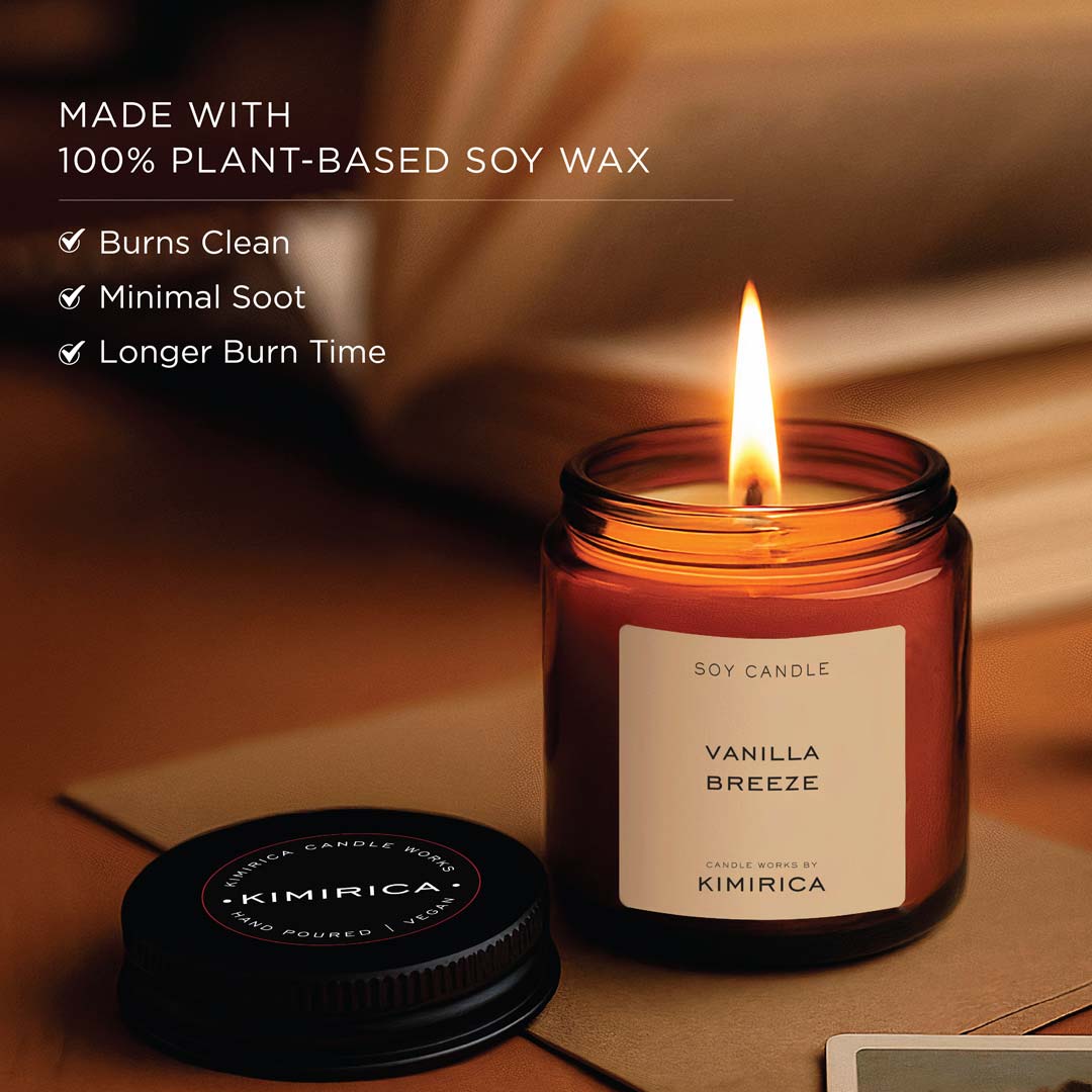 Vanilla Breeze Scented Candle 80g