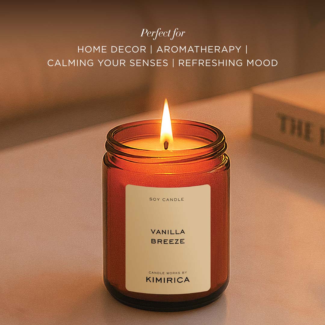 Vanilla Breeze Scented Candle 175G