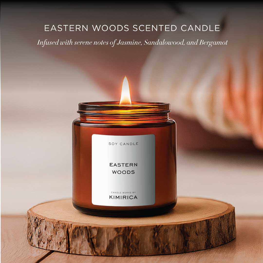 Eastern Woods Scented Candle 80g