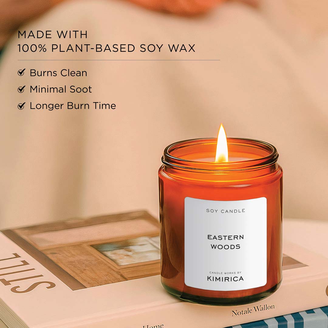 Eastern Woods Scented Candle 80g