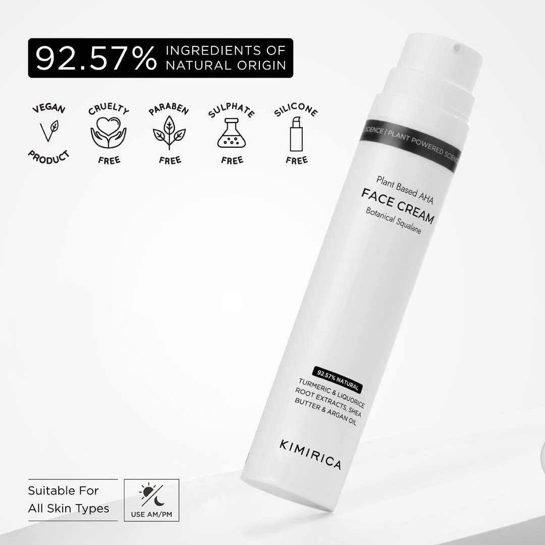 Plant-based AHA Brightening Face Cream