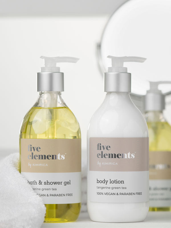 Five Elements shower Gel & body lotion