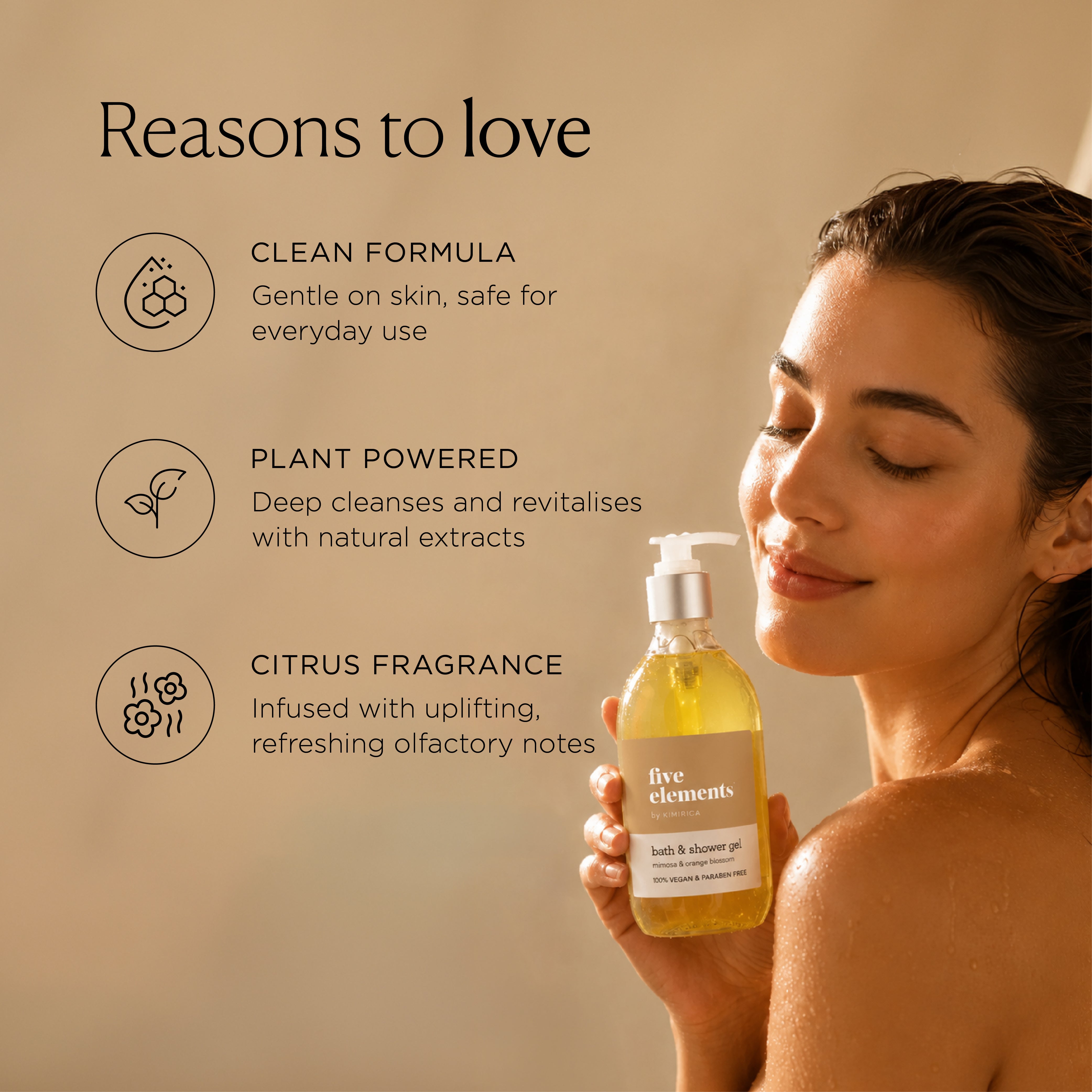 Five Elements Shower Gel