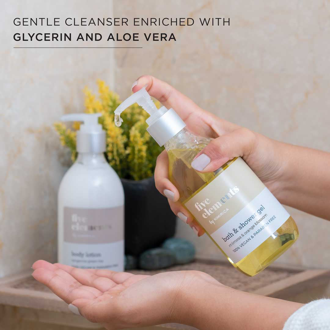 Five Elements Green Tea Shower Gel