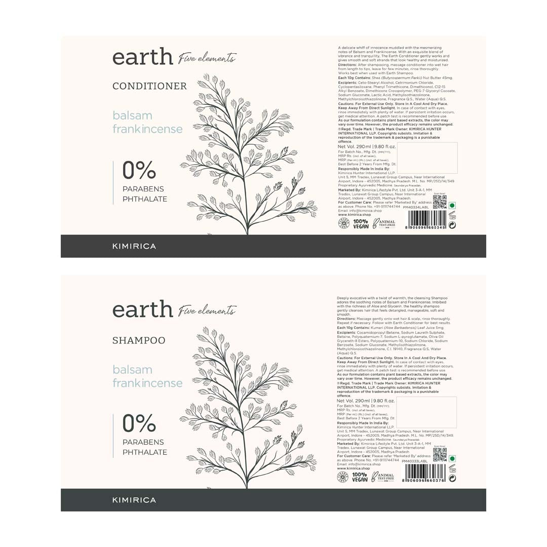 Earth Olive Oil Hair Care Duo