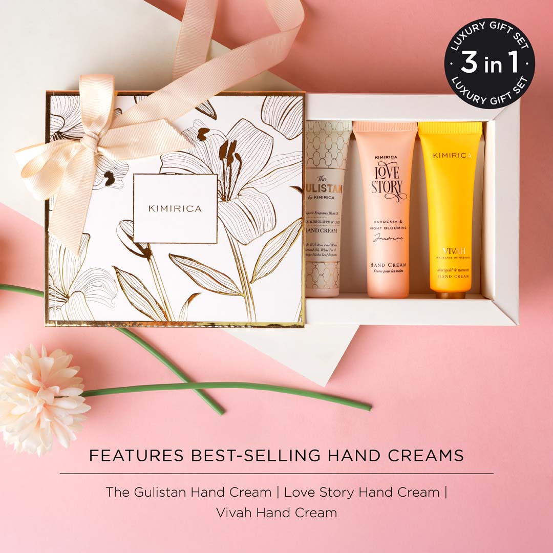 Hand cream trio gift set