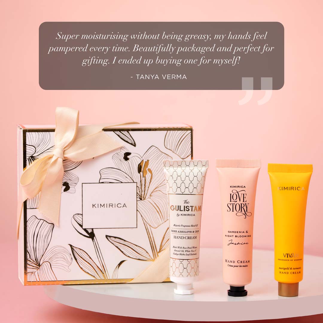 Hand cream trio gift set