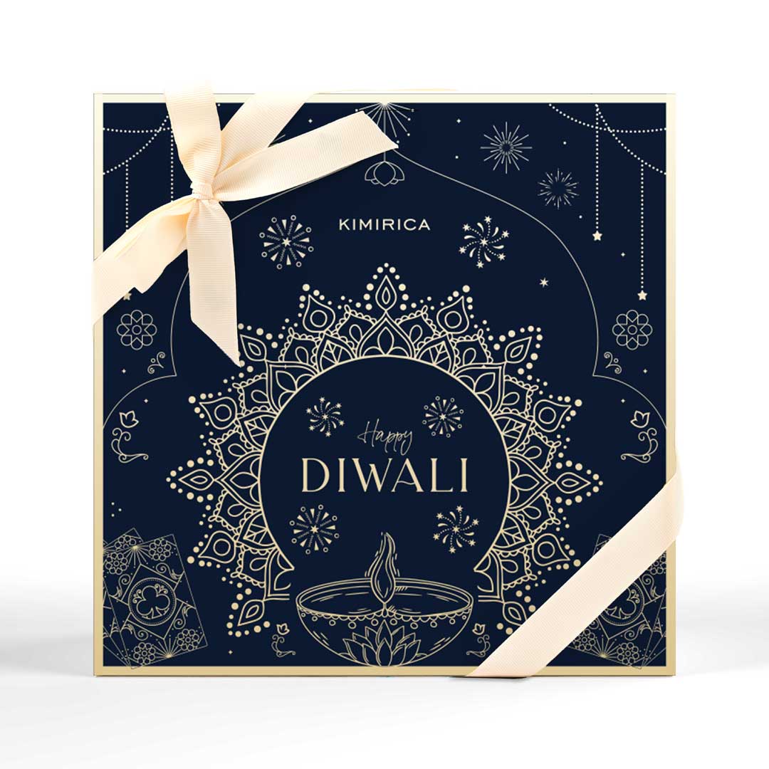 Diwali Blue Sleeve