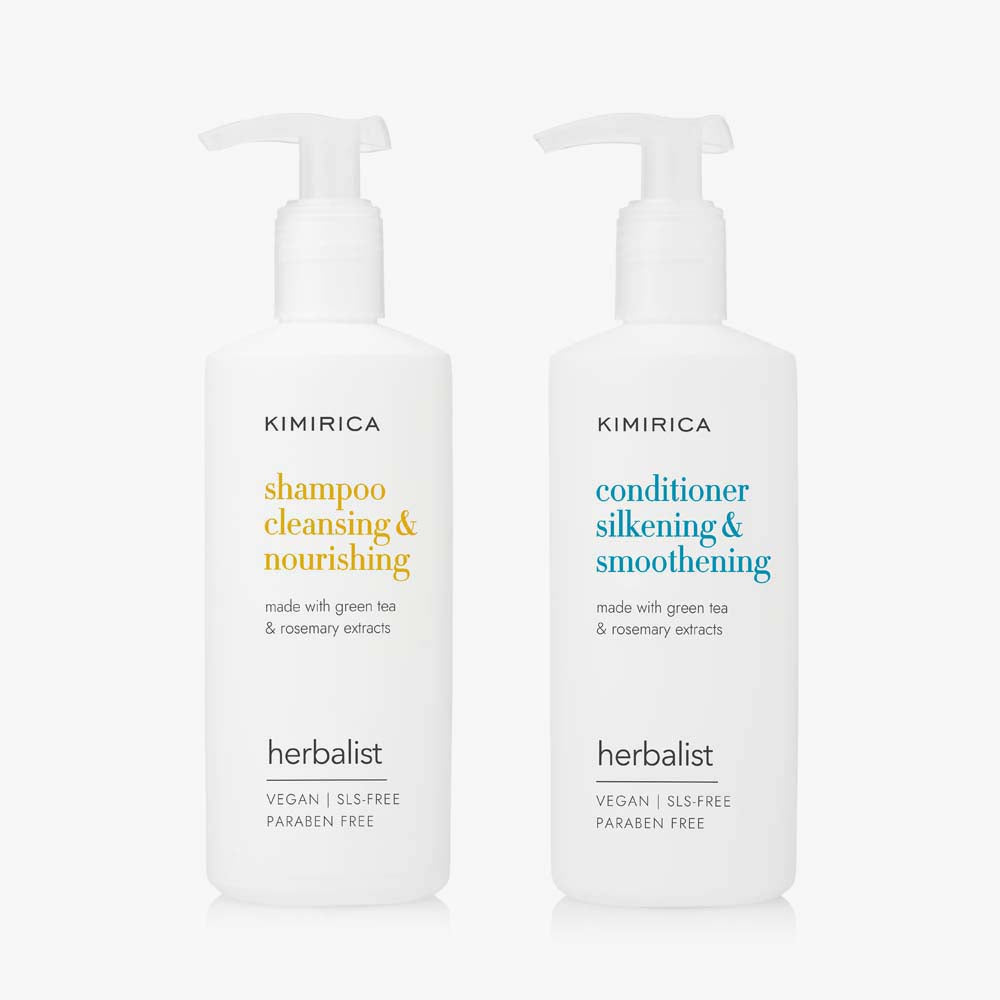 Herbalist Green Tea & Rosemary Hair Care Duo