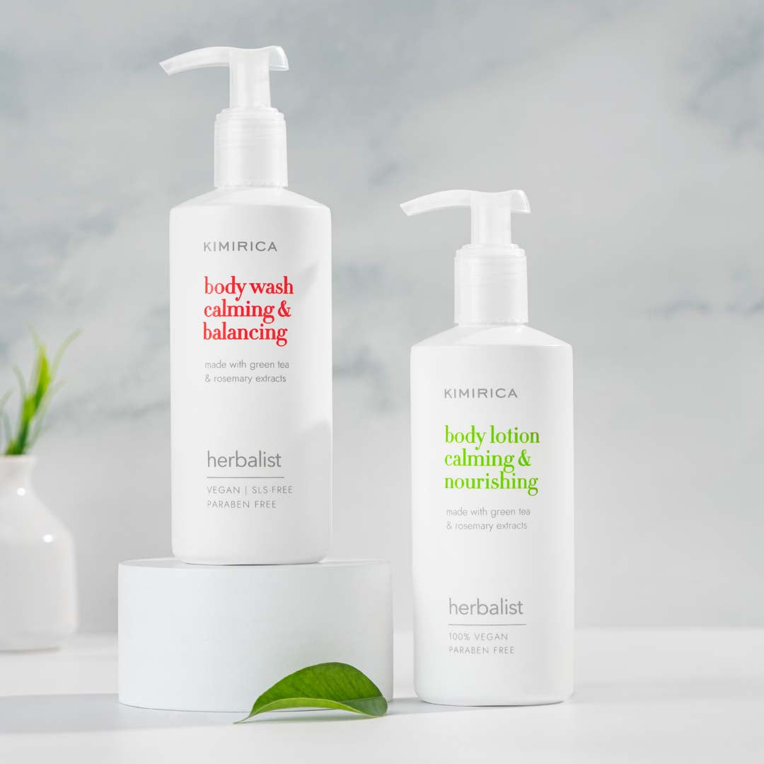 Herbalist Green Tea & Rosemary Body Care Duo