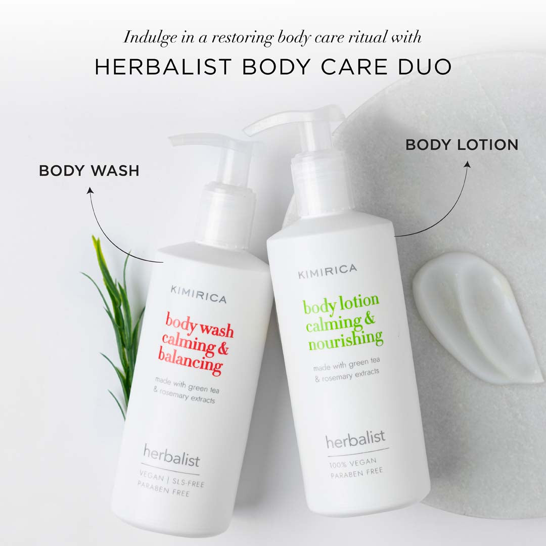 Herbalist Green Tea & Rosemary Body Care Duo