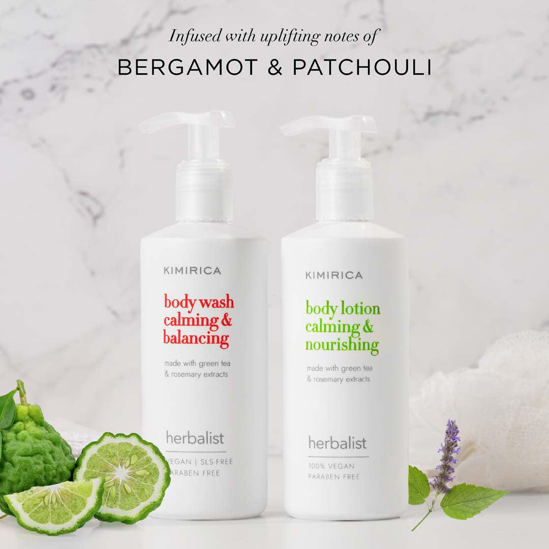 Herbalist Green Tea & Rosemary Body Care Duo