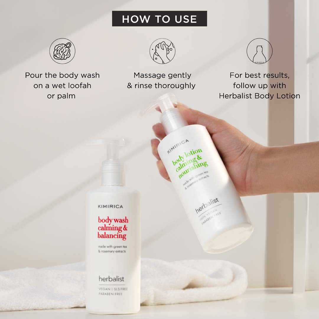 Herbalist Green Tea & Rosemary Body Care Duo