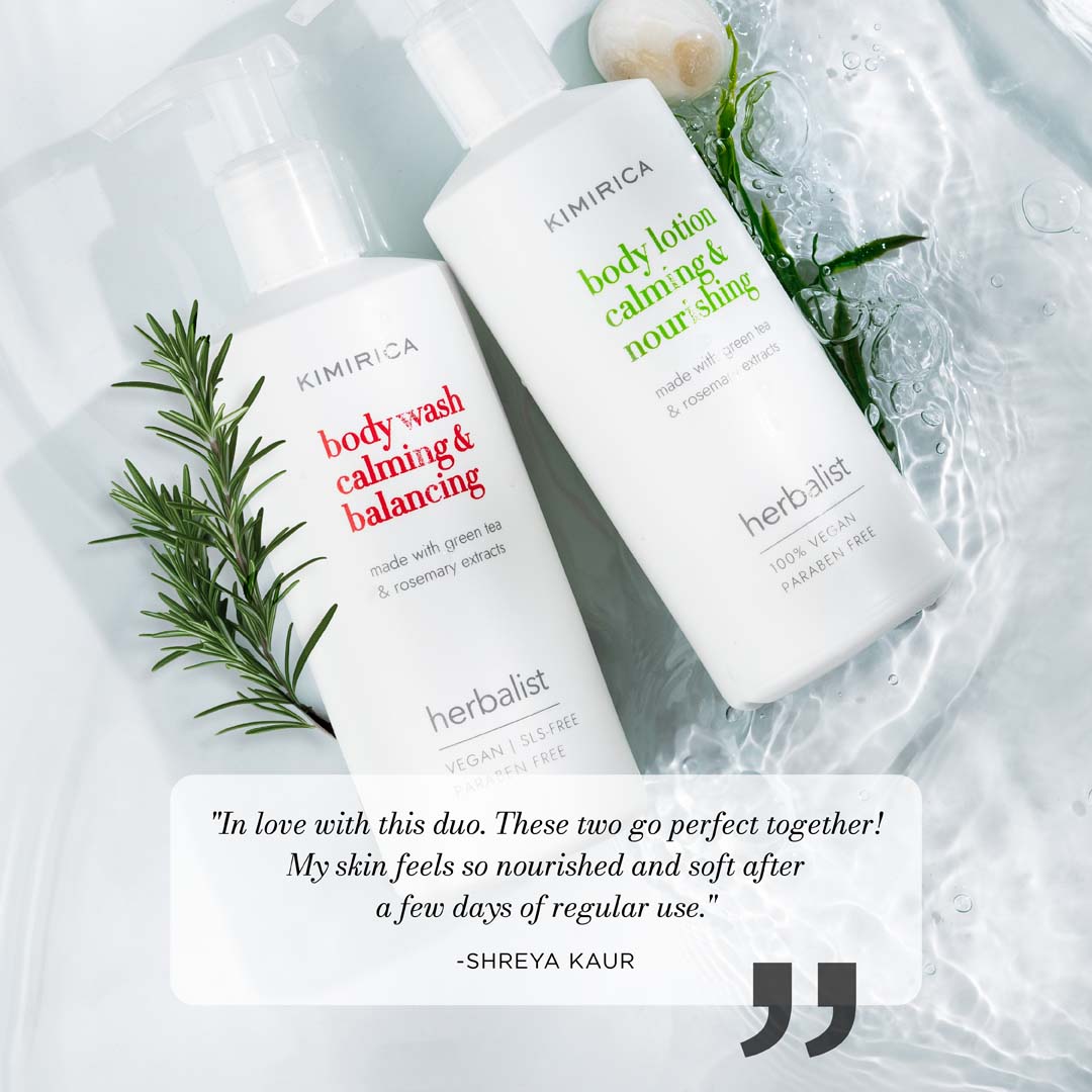 Herbalist Green Tea & Rosemary Body Care Duo