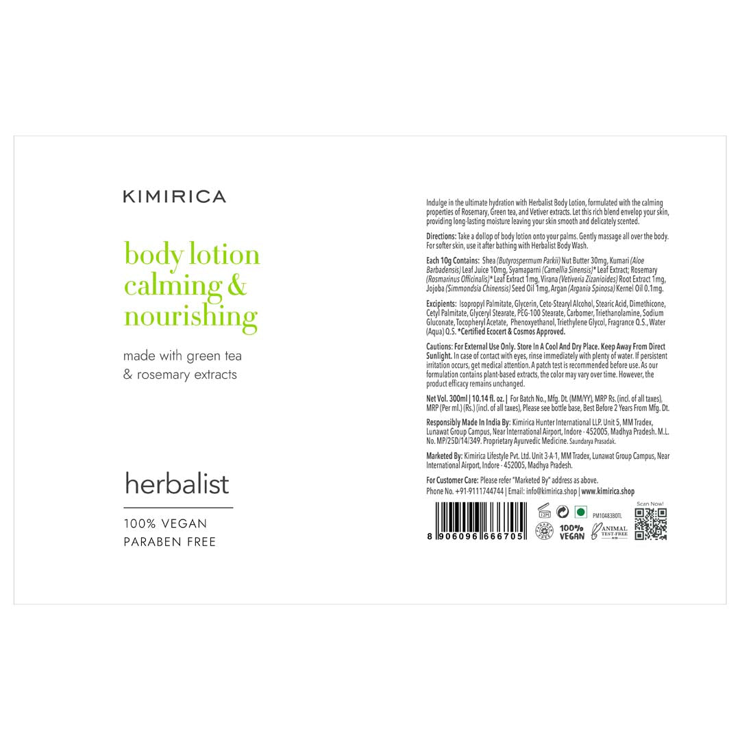 Herbalist Green Tea & Rosemary Body Care Duo