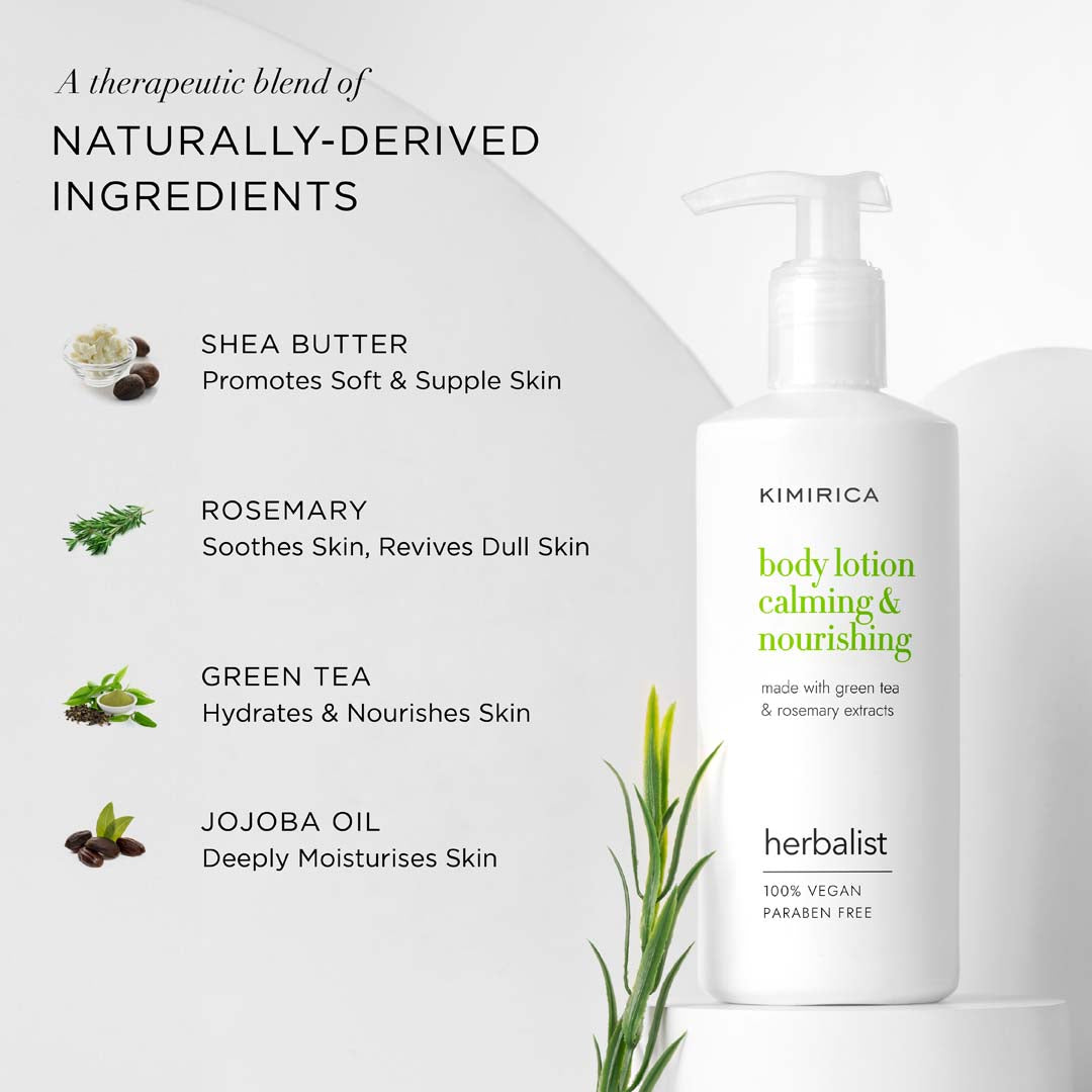 Herbalist Green Tea & Rosemary Body Lotion