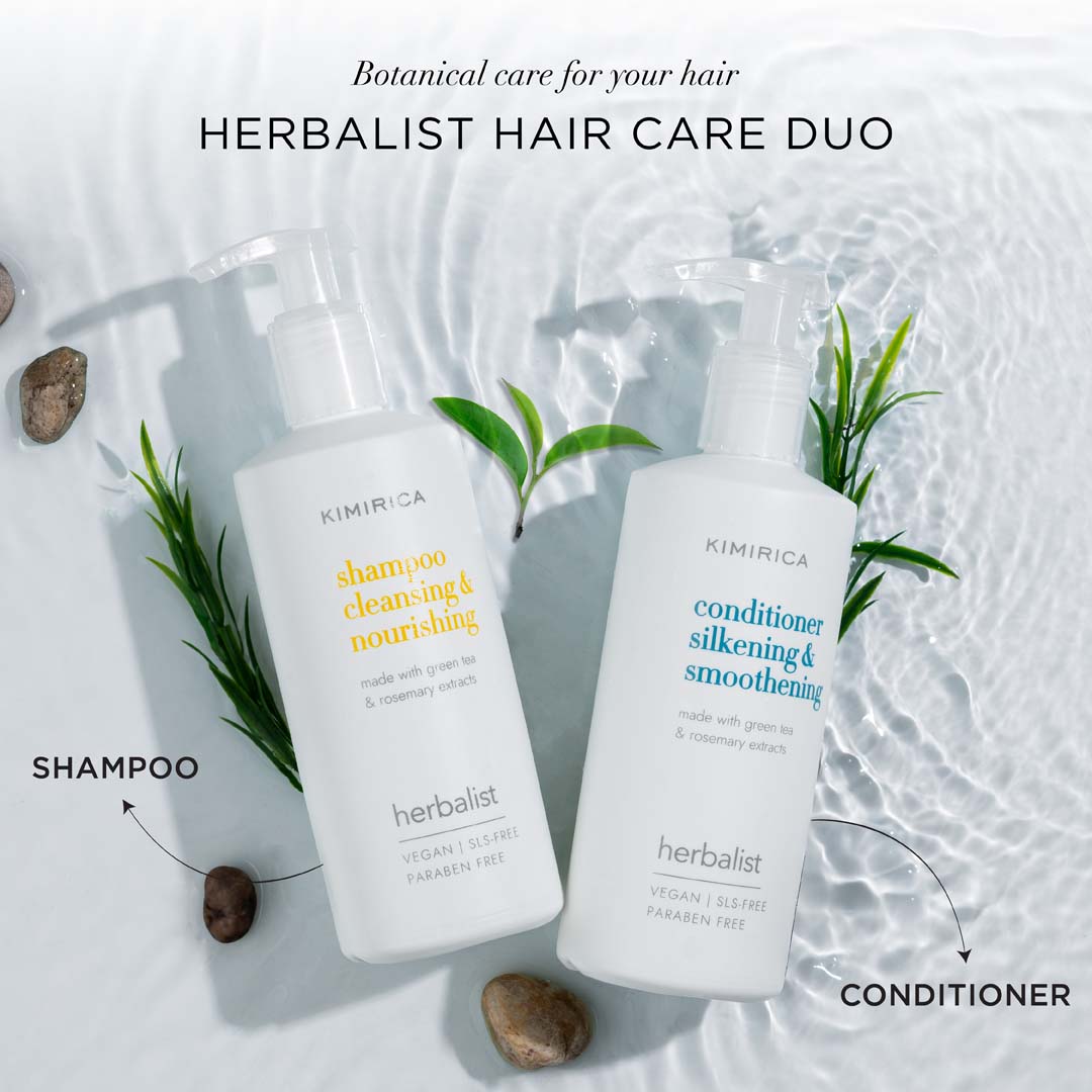 Herbalist Green Tea & Rosemary Hair Care Duo