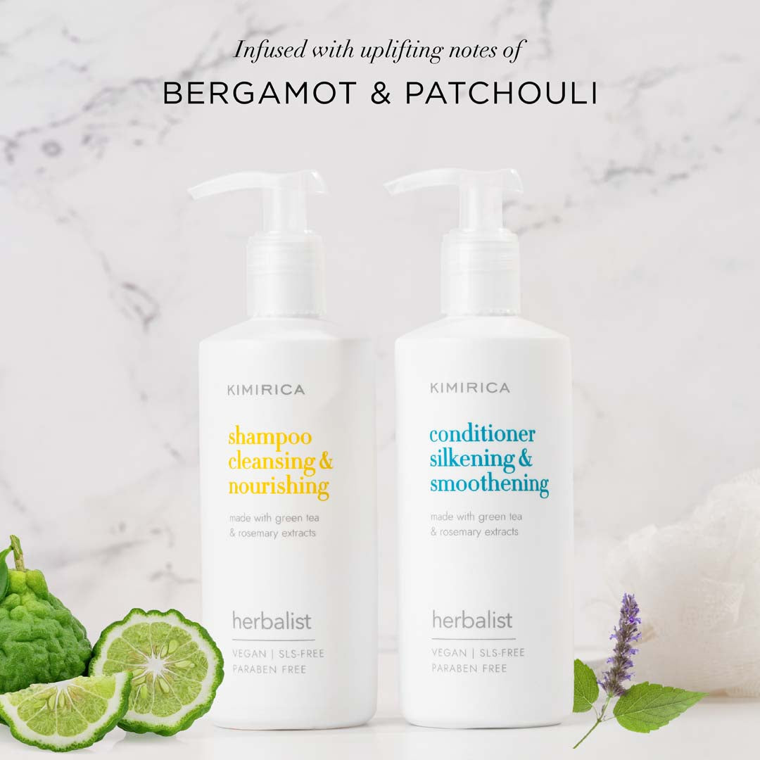 Herbalist Green Tea & Rosemary Hair Care Duo