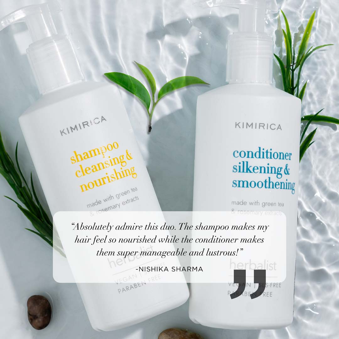 Herbalist Green Tea & Rosemary Hair Care Duo