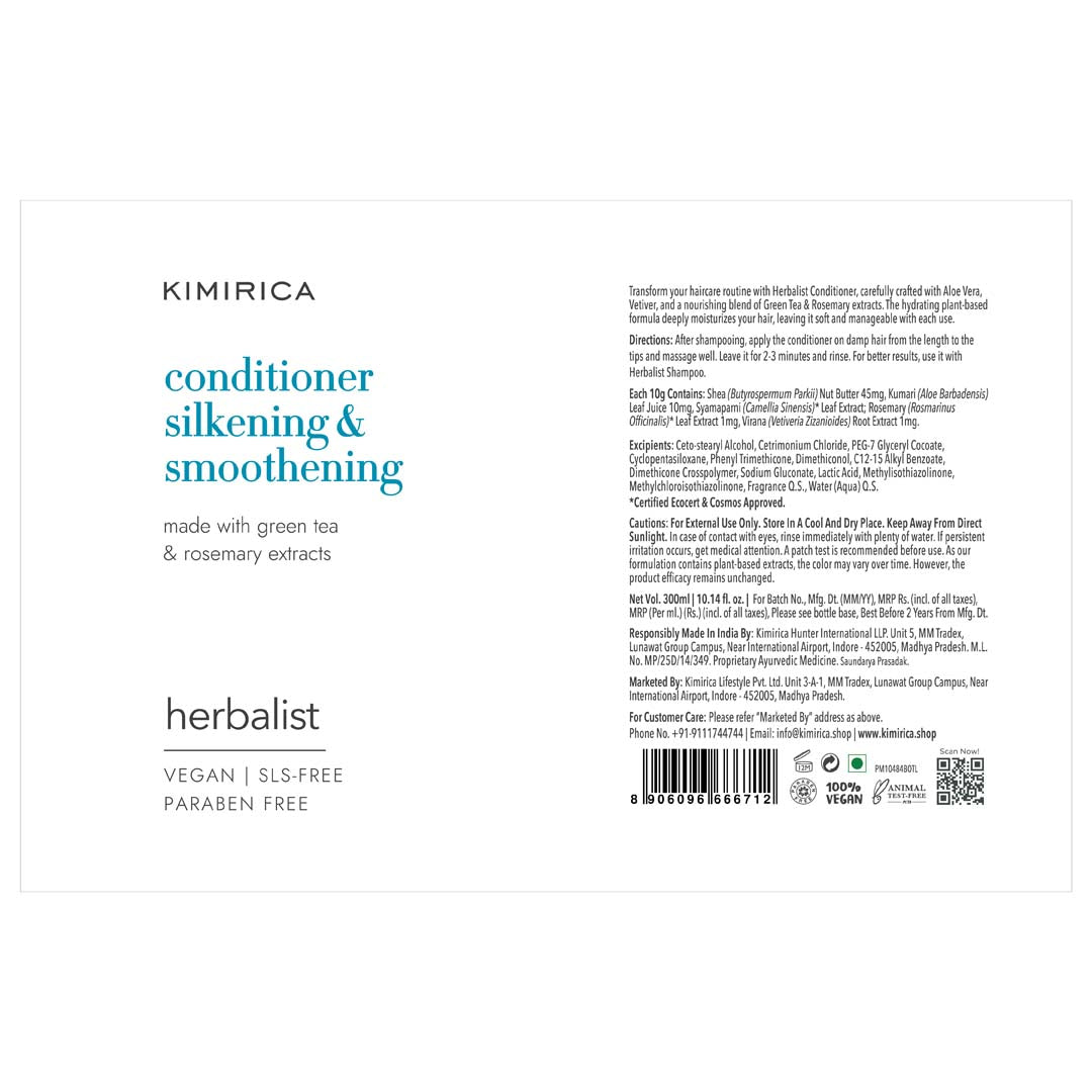 Herbalist Green Tea & Rosemary Hair Care Duo