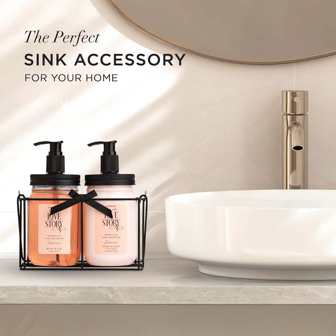 Love story hand caddy set 500ml