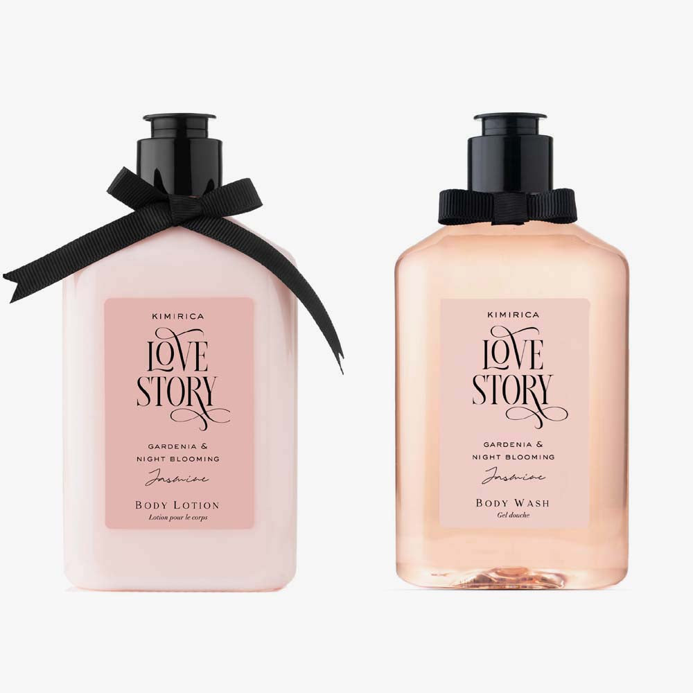 Buy Love Story Shower gel Body Lotion Duo Online Kimirica