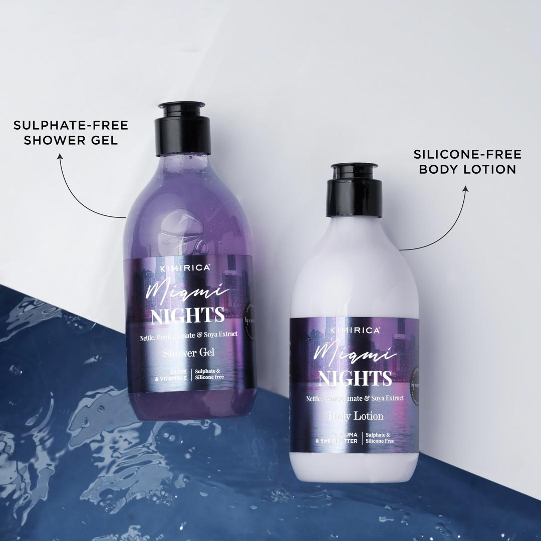 Miami Nights Shower Gel & Body Lotion Body Care Duo