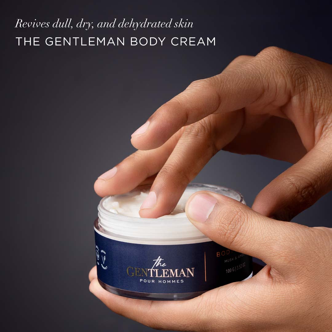 The gentleman body cream
