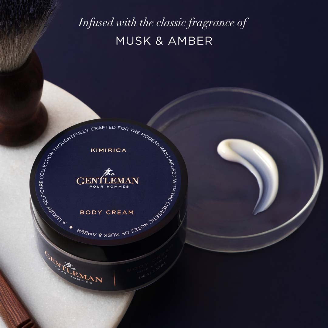 The gentleman body cream