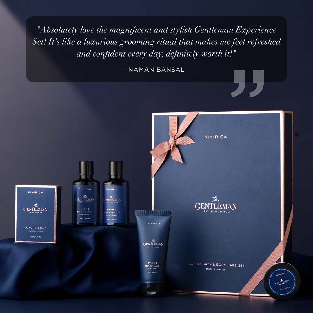 The Gentleman experience set