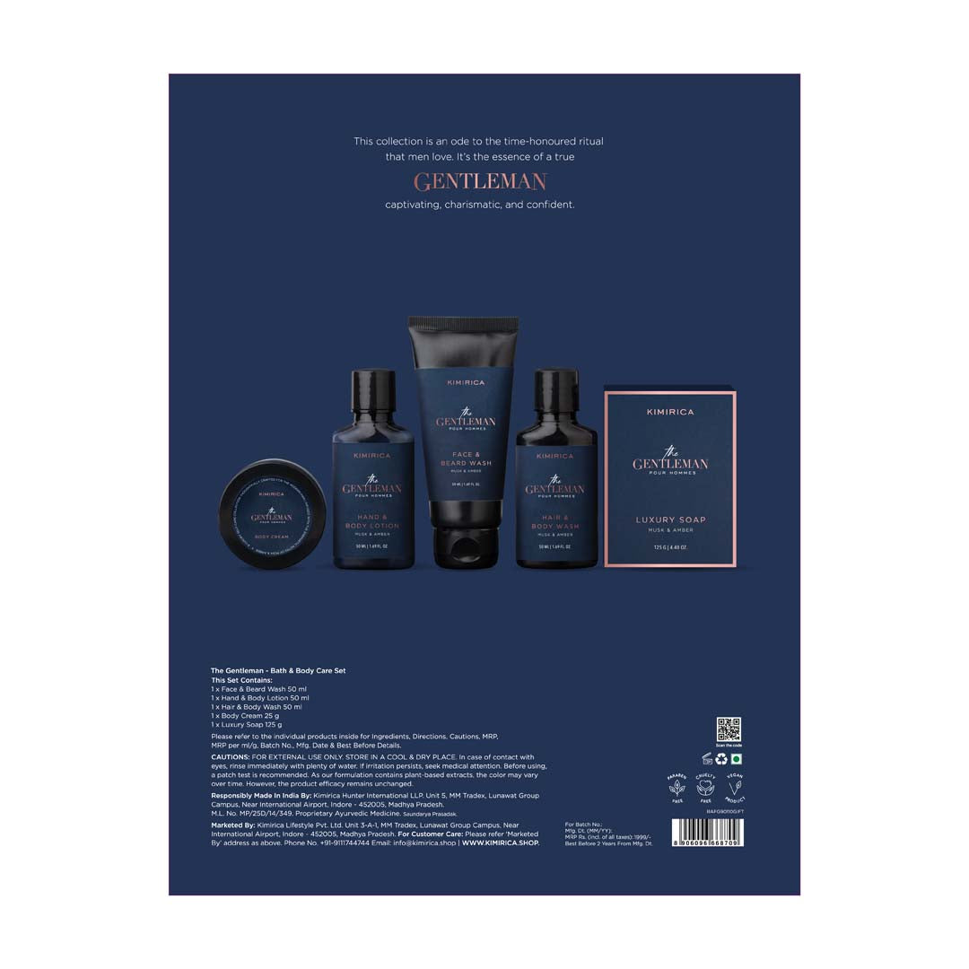 The Gentleman experience set