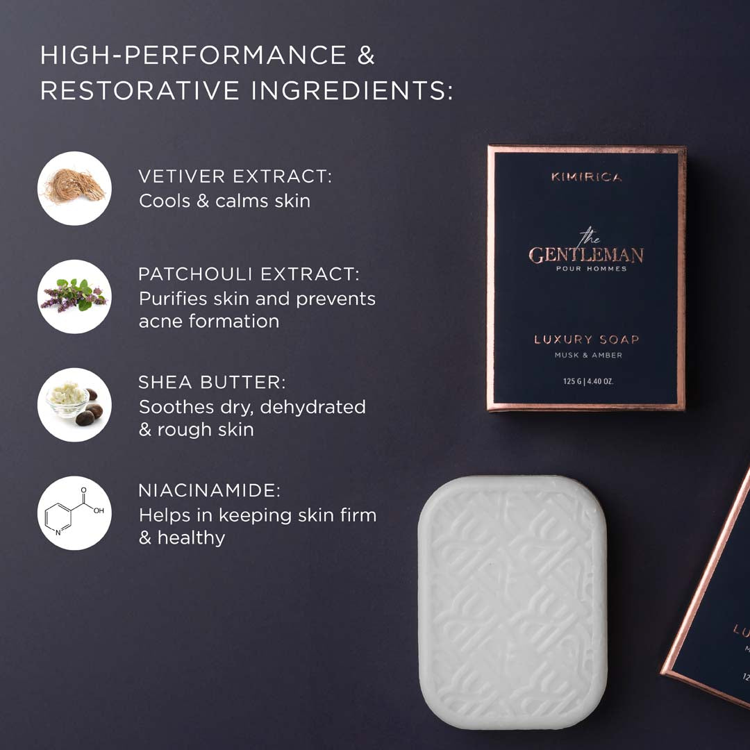 The Gentleman Niacinamide Soap